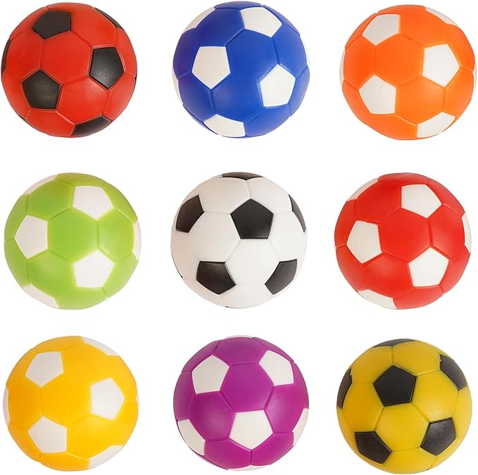 Foosball Balls - 1.42 Inch Table Soccer Balls Small Recreation Ball Set for Tabletop Game Accessory Foosball Replacements for Professional & Family Use
