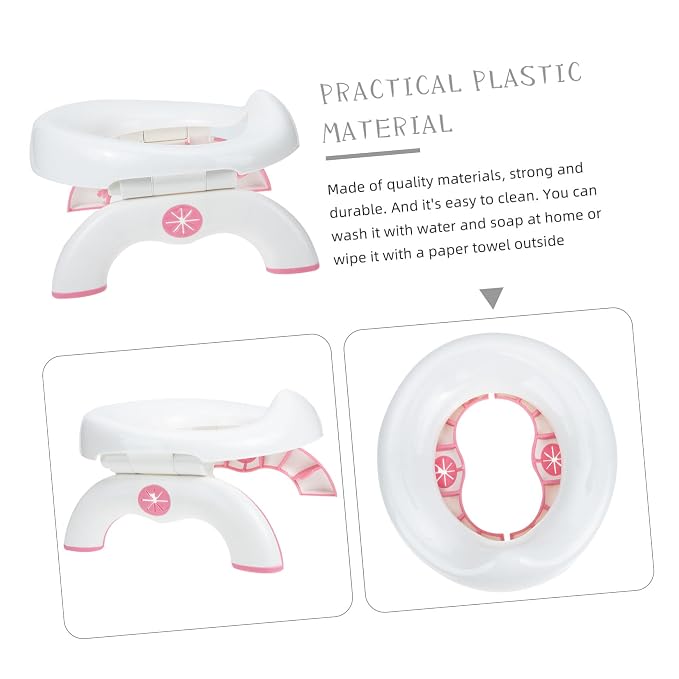 Portable Folding Potty Seat for Boys and Travel Toilet for Lightweight and Toilet for Camping and Outdoor Use Safe Foldable Potty Chair