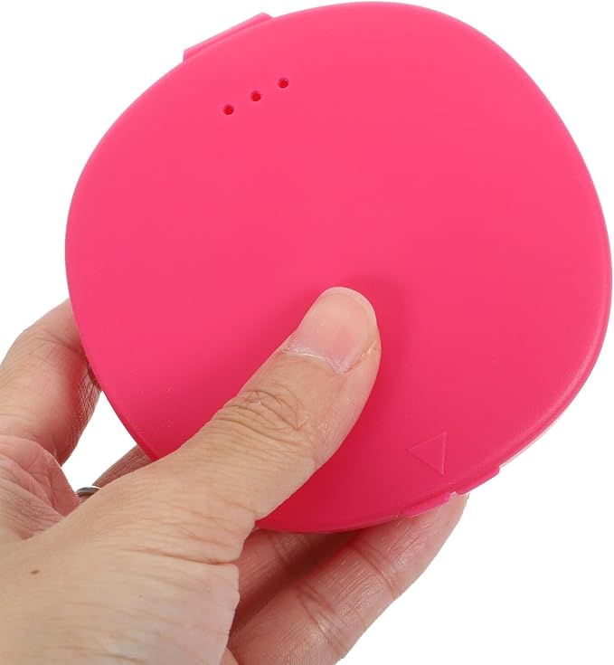 Storage Box 2-Pack Portable Silicone Case Compact Holder for Travel and Feminine Care Organizer
