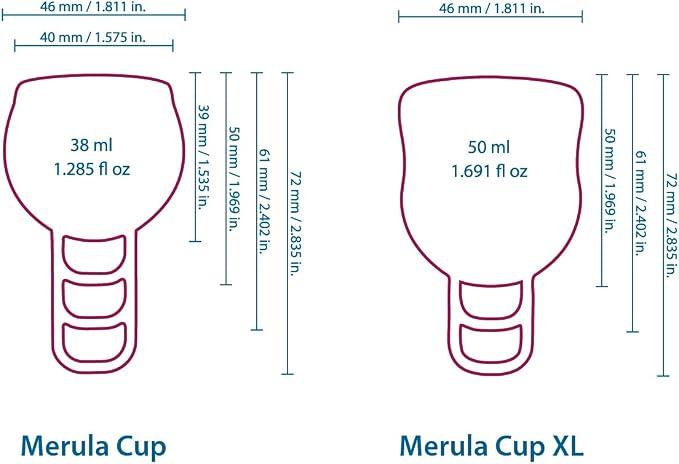 Merula Cup Galaxy (Violet) - The one Size Menstrual Cup