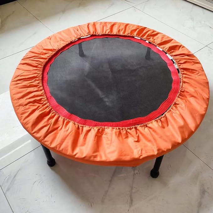 Mini Trampoline Spring Cover 36 Inch Small Trampoline Safety Pad for 6 Holes Round Trampoline Tear-Resistant Oxford Cloth Anti-Vibration Easy to Install Replacement, Multiple Color Options
