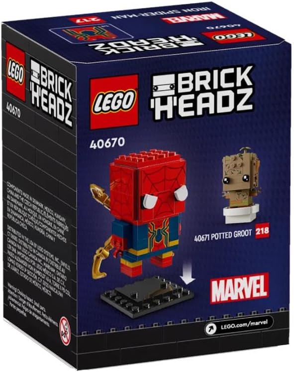 Lego BrickHeadz 40670 - Iron Spider-Man