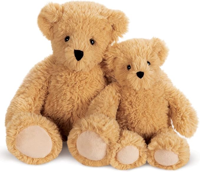 Vermont Teddy Bear Stuffed Animals – 18 Inch Whipped Honey Brown Stuffed Teddy Bear, Super Soft Collection – Collectible Plushie Gift for All Ages