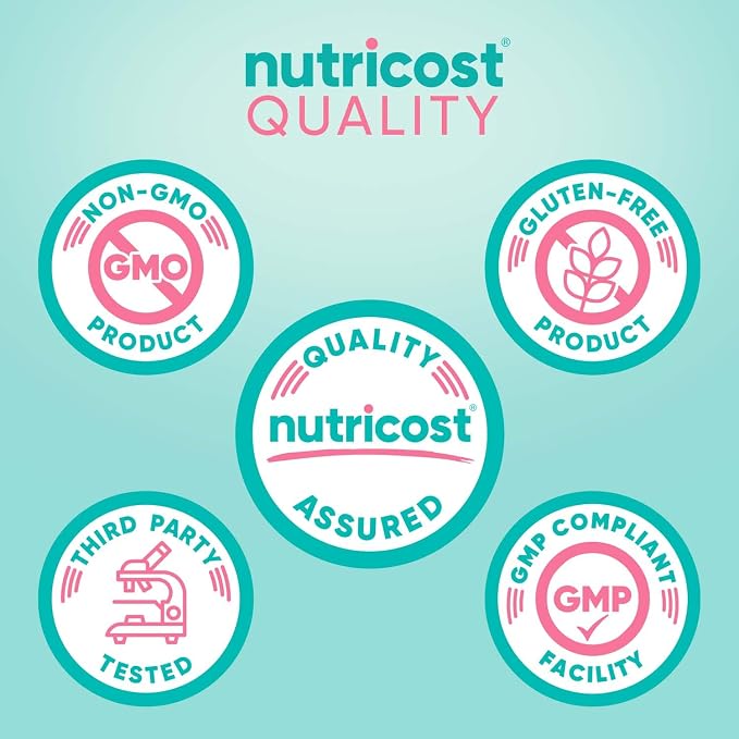 Nutricost Boric Acid (600mg) 60 Capsules GMO-Free | Vaginal Suppository for Women