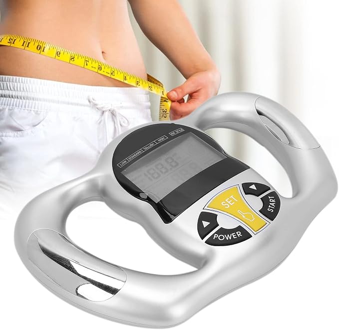 Handheld Body Fat Tester, Body Composition Analyzer, Body Fat Measuring Instrument Bmi Meter Fat Analyzer Body Fat Monitor, The Measurement Speed is Fast and The Method is Simple