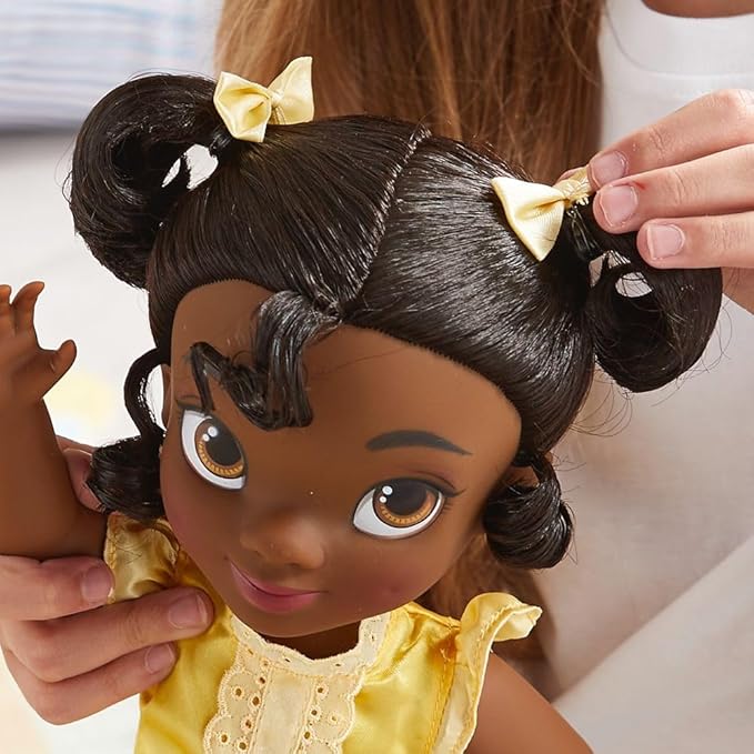 Disney Store Animators' Collection Tiana Doll - The Princess & The Frog - 16 Inch Toy Figure, Authentic Store Doll for Kids and Collectors, Fully Posable with Detailed Design, Suitable for Ages 3+