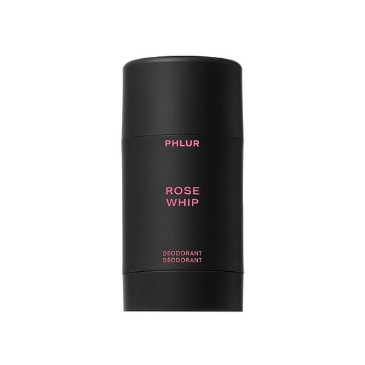 PHLUR Rose Whip Natural Deodorant, 1.76 Oz – Aluminum Free | Deodorant for Women & Men, Long Lasting Odor Protection with Rose, Pink Pepper, Amber & Musk, Deodorant Stick