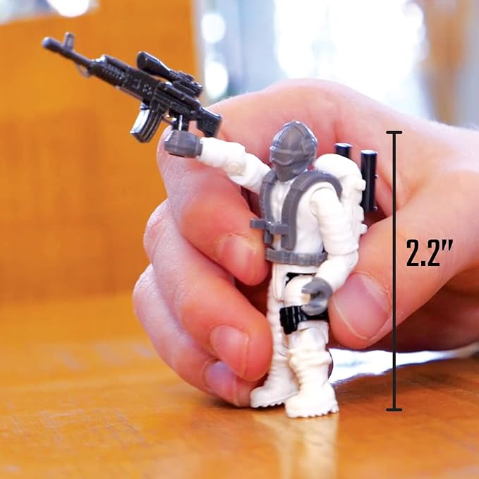 Special Forces Mini Action Figures Includes 3 Army Building Sets with 9 soldiers Arctic Troopers Snowmobile Scout Desert Squad Special Troops Toy Gifts 10+ Kids & parents - Quality Family Time 403 Pcs