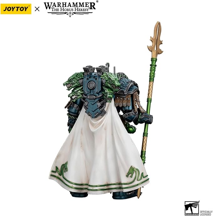 JOYTOY Warhammer The Horus Heresy Alpha Legion Alpharius, Primarch of The XXth Legion - 1:18 Scale 7.5in Action Figure Mecha Joy Toy Collection Model