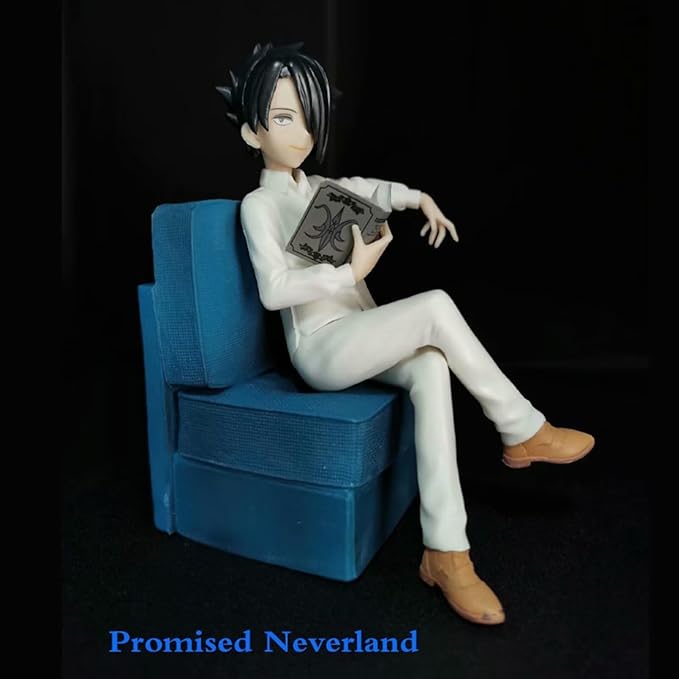 KPOP Anime Figure,Ray-Norman-Emma Figure Anime Figure Cute Cartoon Action Figures Desktop Ornaments