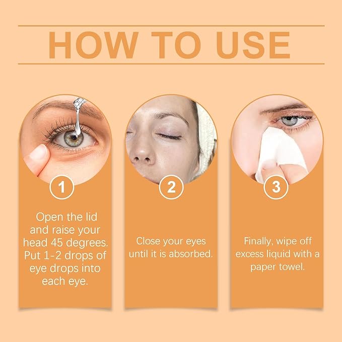Honey eye care solution provides refreshing moisturizing care for the skin around the eyes