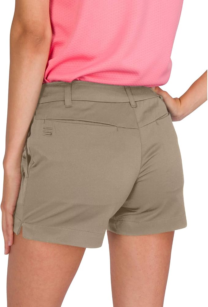 Three Sixty Six Womens Golf Shorts 4 ½ Inch Inseam - Quick Dry Active Shorts with Pockets, Athletic and Breathable