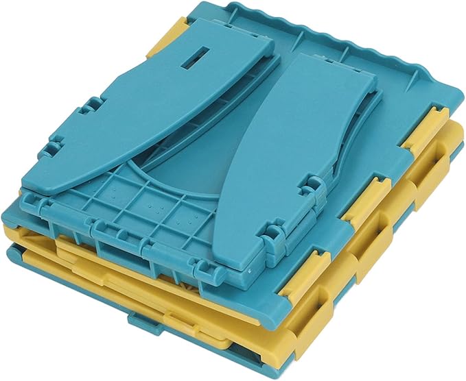 KIMISS Foldable Portable Toddler Potty - Travel & Camping Baby Toilet for Easy on Long Drives (Blue Yellow)