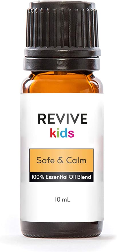 Safe & Calm Essential Oil Blend by Revive Essential Oils - 100% Pure Therapeutic Grade, for Diffuser, Humidifier, Massage, Aromatherapy, Skin & Hair Care