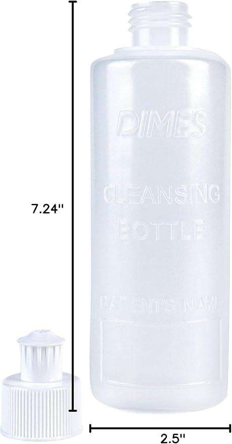 Dimes Peri Bottle Postpartum Essentials [3-Pack] – Portable Bidet Perineal Squirt Bottle – Feminine hygiene Essential