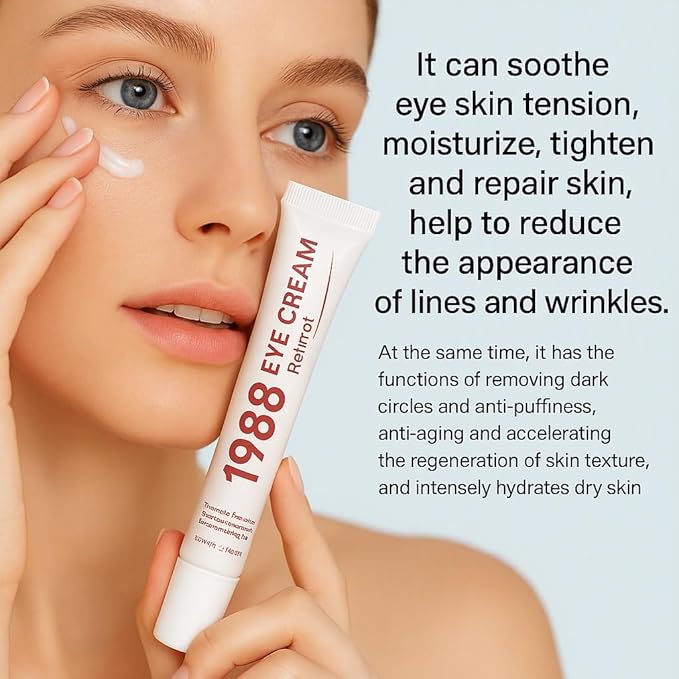 BANGFENG Retinal Liposome 4% Eye Cream with Fermented Bean Extract – Lightweight Korean-Inspired Formula for the Look of Puffiness & Fine Lines – 30ml