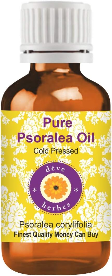 dève herbes Pure Psoralea Oil (Psoralea corylifolia) 100% Natural Therapeutic Grade Cold Pressed 50ml (1.69 oz)