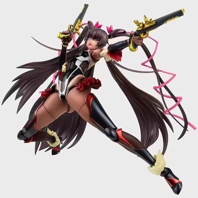 Yukikaze Mizuki Action Figure Movable Joint Models 5.5" Interchangeable Parts Original Painting Anime Figure Desktop Decoration Collections
