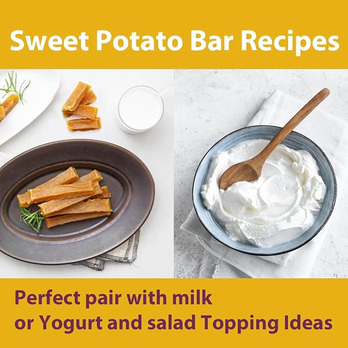 Korean Snacks, Sweet Potato LowCarb bar 20 Packs Individually Wrapped Healthy Korean Foods Natural Snacks Golf and travel Snacks to Enjoy Dried Natural 100% low calorie snack (0.7 Oz EA) Korean
