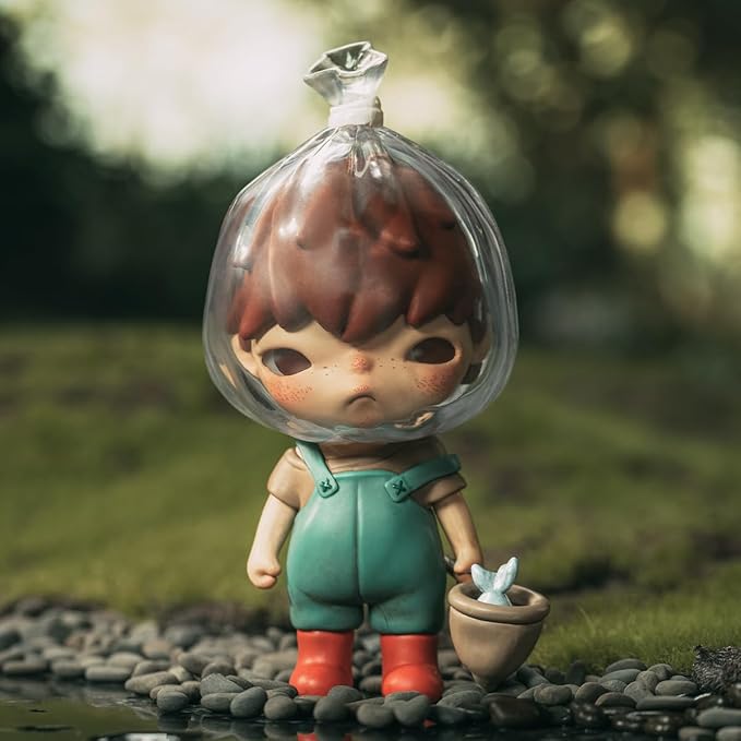 POP MART HIRONO Little Mischief Series, Hirono Blind Box Figures, Random Design Action Figures Collectible Toys Home Decorations, Holiday Birthday Gifts for Girls and Boys, Single Box