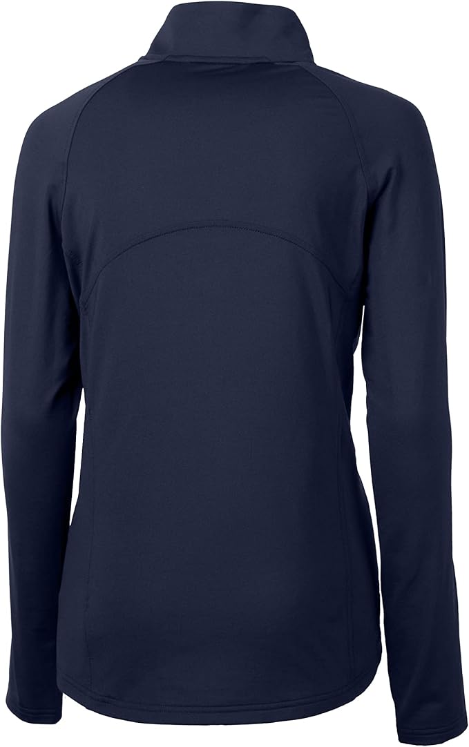 Cutter & Buck Womens Long Sleeve Adapt Eco Knit Half Zip Pullover