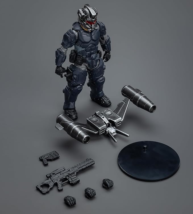 JOYTOY 1/18 Action Figure - Army Builder Promotion Pack Figure 26 -Jetpack Mercenary ABS & PVC, Perfect for Collectors & Decor - 4.1 Inch, 3.49 OZ (JT1729)