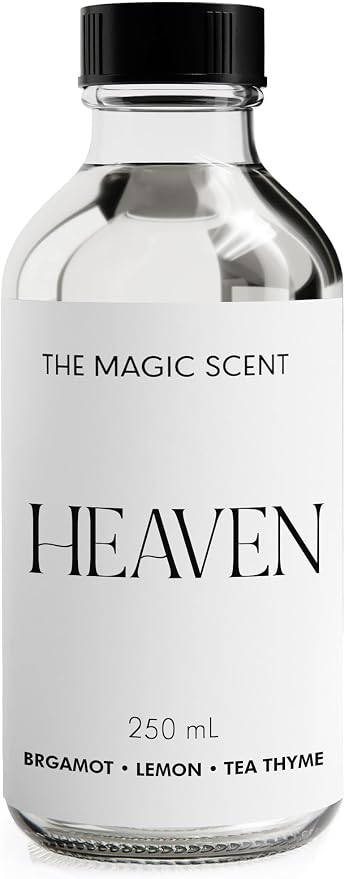 The Magic Scent Heaven Diffuser Oil Scent - Cold-Air & Ultrasonic Fragrance Oil for Diffuser Inspired by The Aria Hotel, Las Vegas - Essential Oils for Diffusers Aromatherapy - 8.5 fl oz, 250 mL
