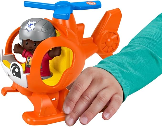 Fisher Price Helicopter Little People Vehicle