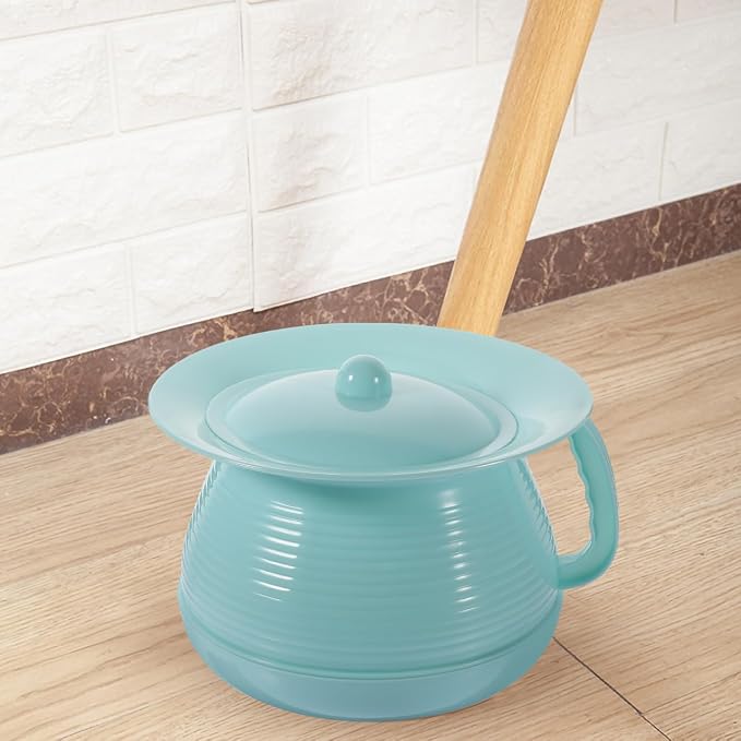 Portable Spittoon with Lid: Toddler Training Potty - Bedside Urinal for Seniors Hospital Patients
