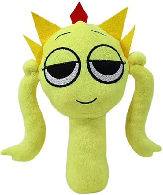Super JAKES Game Plush Toys,Soft Stuffed Animal Pillow Figure Doll Christmas Birthday Gifts for Adult Kids (Yellow-Plush)