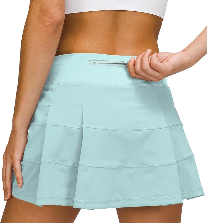 Athletic Tennis Golf Skorts Skirts for Women with Pocket Workout Running Sports Pleated Skirts Casual