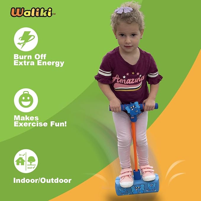 WALIKI Foam Pogo Hopper | Elephant Jumper | Best Toy for 4 Year Old