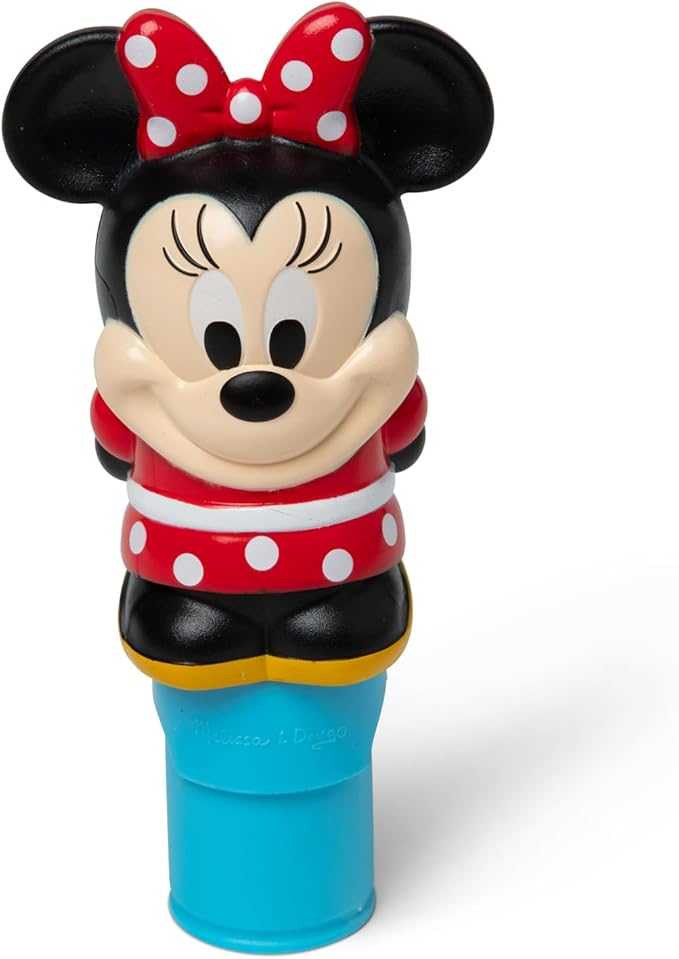 Melissa & Doug Sticker Wow!™ 24-Page Activity Pad and Sticker Stamper, 300 Stickers, Arts and Crafts Fidget Toy Collectible Character – Disney Minnie Mouse - for Kids Ages 3+ - FSC Certified