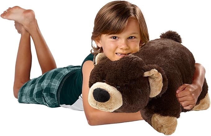 Pillow Pets Originals Mr. Bear 18" Stuffed Animal Plush Toy