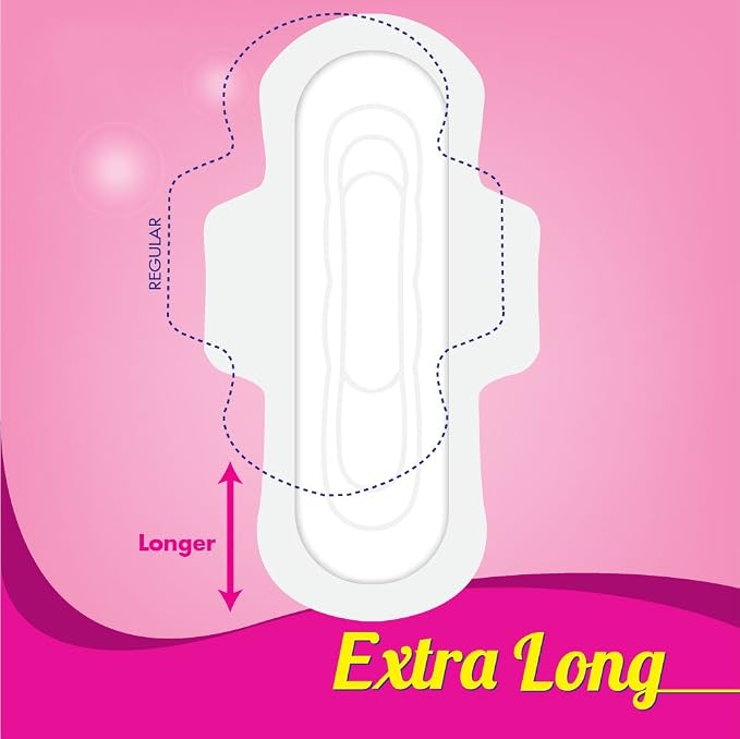 SOFY Bodyfit Extra Long - XL - (18+18 Count) Sanitary Pad (Pack of 2)