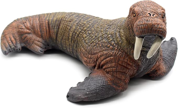 SmilerSmile Simulated Ocean Big Animal, One pc 15Inch Soft Filled Rubber Sea Educational Toys (Walrus)