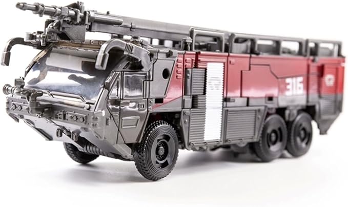 Deformation Robot Toys Car Model Action Figure Fire Engine Truck Gift for Boys Kids with Upgrade Kit
