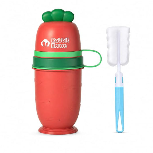 Cute Portable Urinal for Toddlers Boys and Girls, with Clean Brush, Emergency Toilet Pee Bottle Pee Cup for Toddler Car Travel, Camping, Outside, Toddler Urinals for Potty Training (Arthur Red)