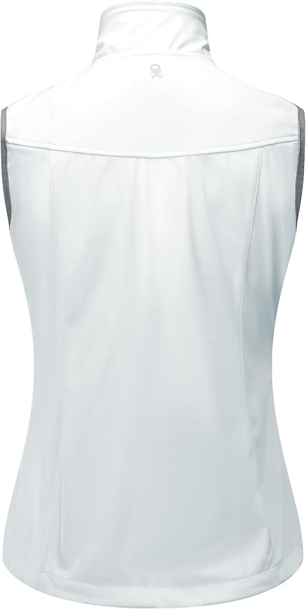 Little Donkey Andy Women's Lightweight Softshell Vest, Windproof Sleeveless Jacket for Running Hiking Travel