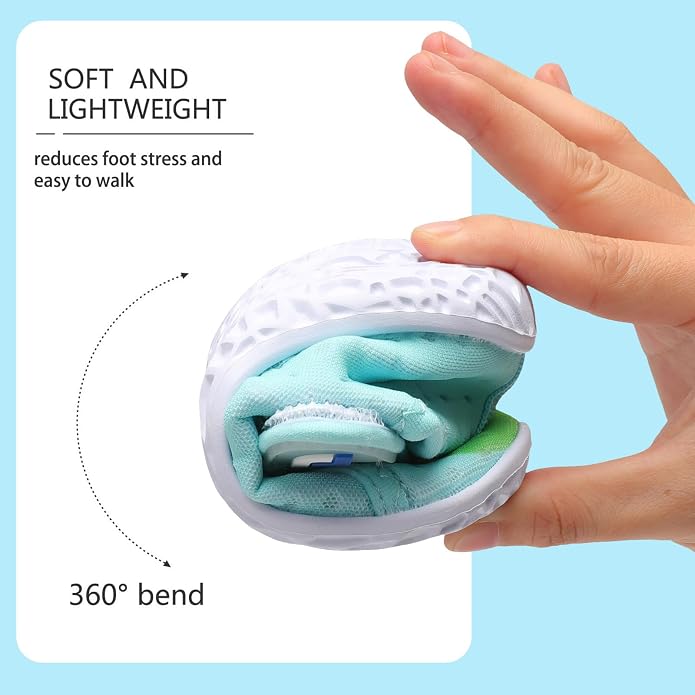 JOINFREE Baby Toddler Water Shoes Boys Girls Sandals Barefoot Kids Breathable Sneakers Shoes for Walking Running