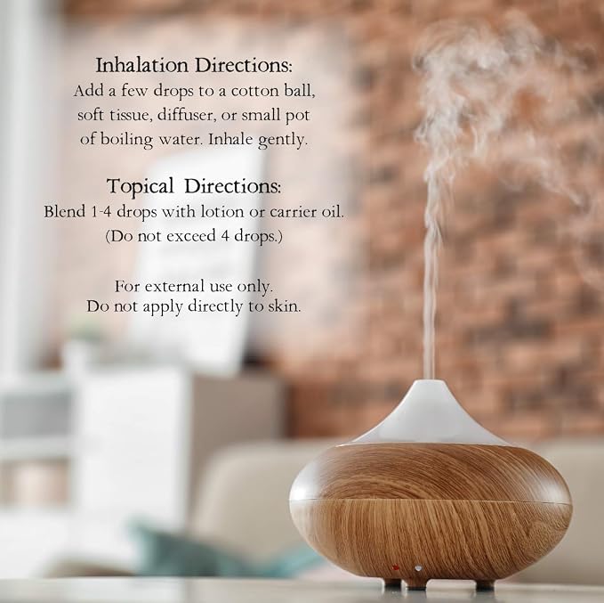 Nature’s Answer USDA Organic Grapefruit Essential Oil, 100% Pure | Natural Aromatherapy Oil for Diffuser/Humidifier, Steam Distilled 0.5 fl oz. (15ml) | Made in USA
