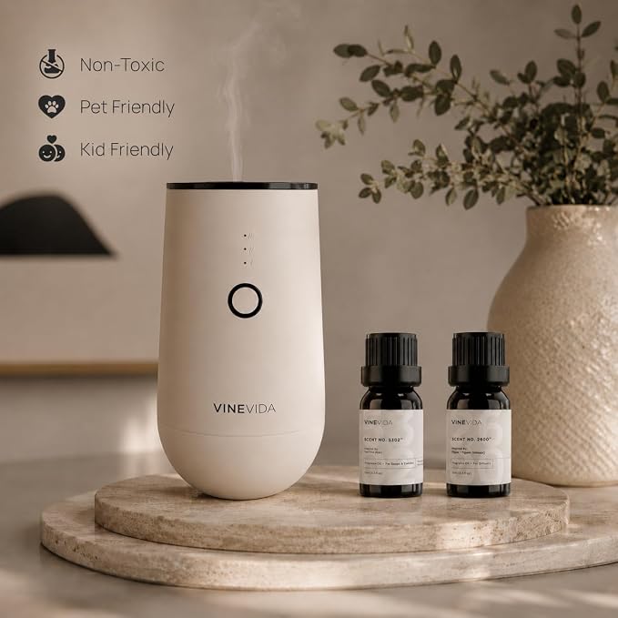 VINEVIDA Summer Diffuser Oil Collection [Set of 8] - Scented Oil | Aromatherapy Diffuser Oils | Made in USA