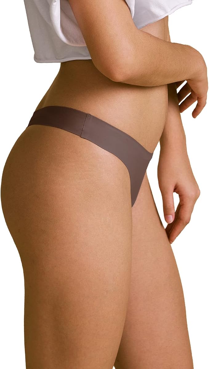 SHARICCA Women Postpartum Period Thongs 4 Layers Leakproof Underwear Panties for teen ladies Multipack