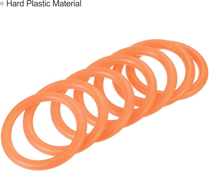 PATIKIL Carnival Ring-Toss Rings Plastic Hoops for Outdoor Party Favor Game Booth
