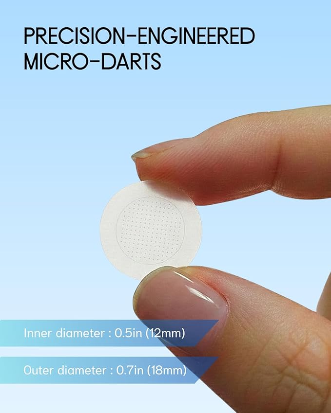 le dalcom Korean Micro-darts Patch, Early Stage Blemish Patches, Acne Care, Salicylic Acid, Tea Tree & Cica, Individual Blister Package (36 Patches)
