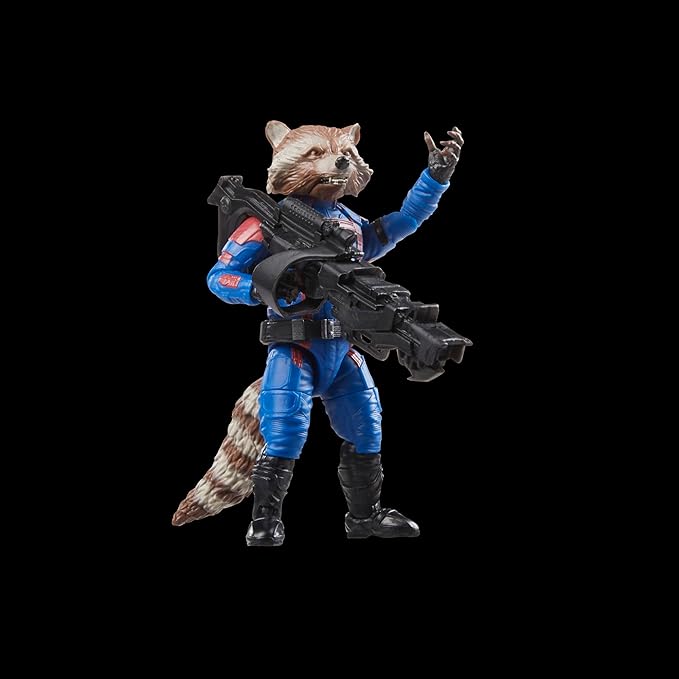 Marvel Legends Series Marvel’s Rocket, Guardians of The Galaxy Vol. 3 6-Inch Collectible Action Figures, Toys for Ages 4 and Up
