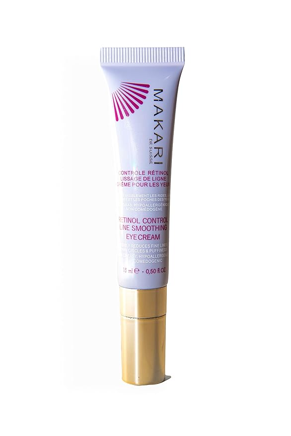 MAKARI Retinol Eye Cream | Collagen-Boosting Formula for Fine Lines | With Rice Water, Soybean Oil & Vitamin E | Helps Firm & Refresh Under-Eye Area