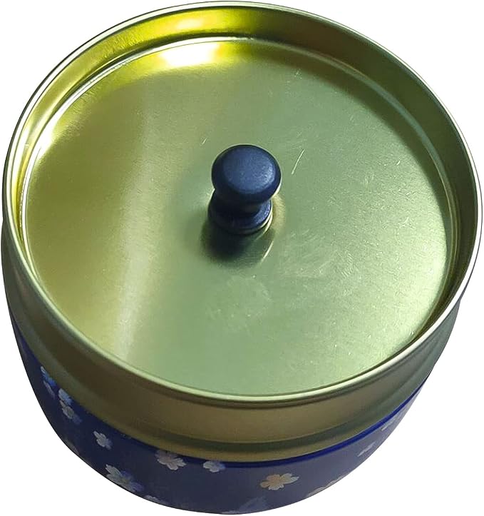 Topwon Powder Case with Powder Puff for Body Powder Container Dusting Powder Case for Baby&Mom (Flower)