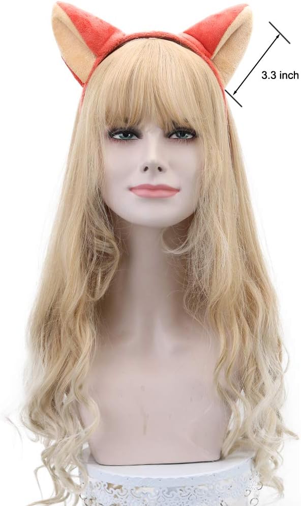 Plush Animal Ears and Horns Headband-Halloween Christmas Festival Theme Party Animal Cosplay Costume Headbands