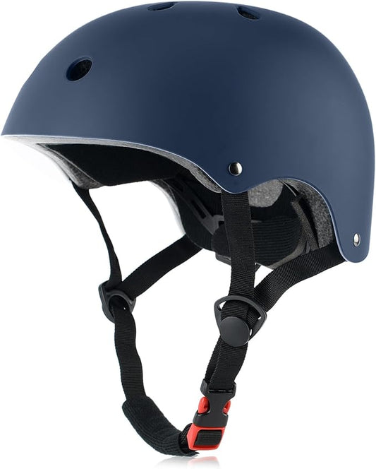 Kids Bike Helmet, Adjustable and Multi-Sport, from Toddler to Youth, 3 Sizes